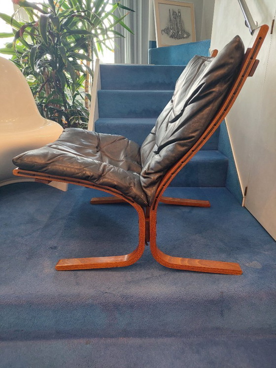 Image 1 of 4 Stück Siesta Fiora Sessel und ein Fußhocker Original Ingmar Relling