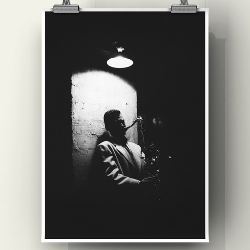 1x Stan Getz | west coast jazz fotografie, 1960 beeldende kunst