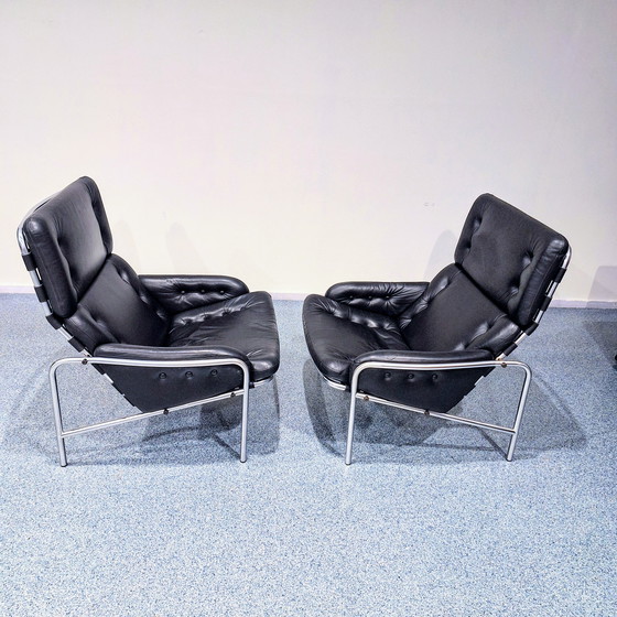 Image 1 of Ensemble de 2 chaises Nagoya SZ09 par Martin Visser pour Spectrum Years '1974