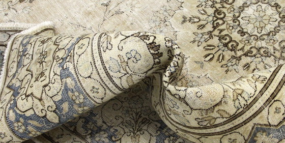 Image 1 of Original hand-knotted Persian rug, vintage Art Modern style, 332 x 240 cm, excellent condition