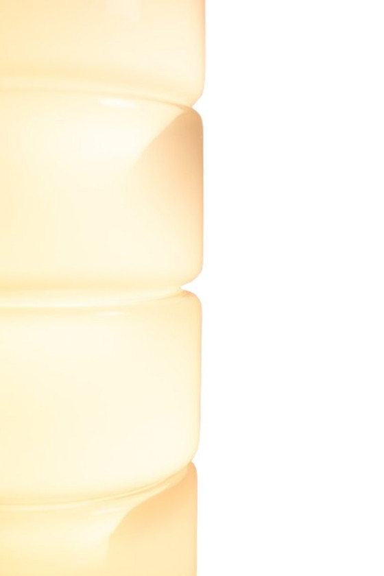 Image 1 of Carlo Nason. Lampada da terra LT316 in vetro di Murano bianco opalescente