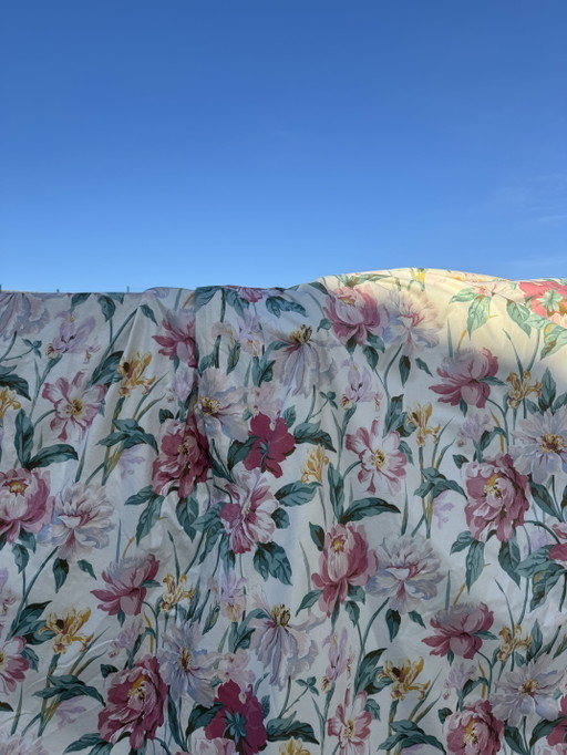 Cortinas Florales Laura Ashley Años 70
