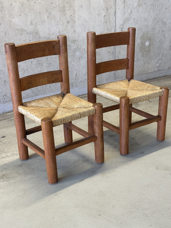 Image 1 of Satz/2 antike "Charles Dudouyt" Stühle