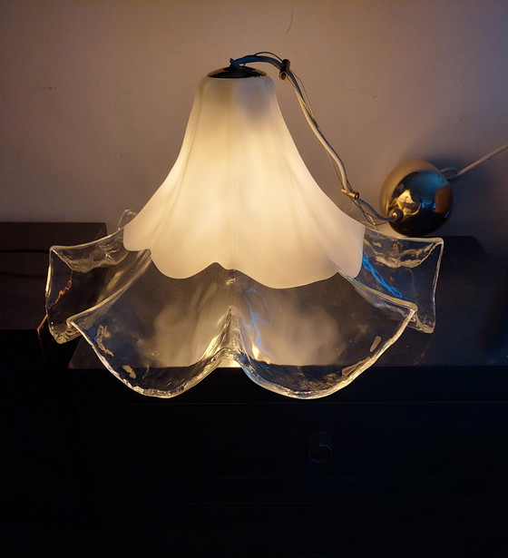 Image 1 of La Murrina Murano-Glas-Pendelleuchte aus den 1970er Jahren