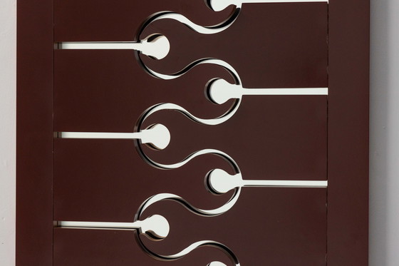 Image 1 of Appendiabiti con specchio 'Scorpion' di Anonima Design per Bonetto, Italia, anni '70