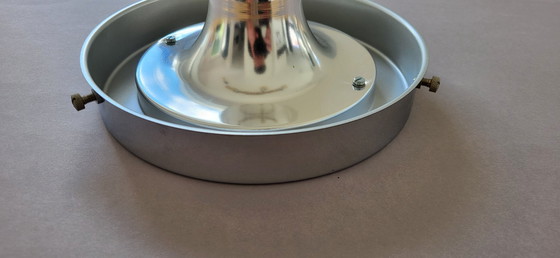 Image 1 of Glashütte Limburg 2921 Bubble-Glass Wall Lamp, E27, Ø 29 cm, Halo Effect Vintage.