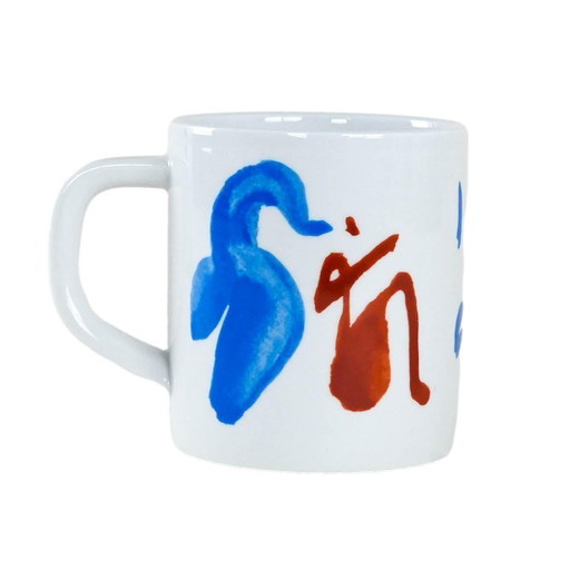 Tazza in porcellana, design danese, 1998, designer: Mogens Andersen, produttore: Royal Copenhagen