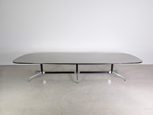 Mesa de conferencias Vitra, mesa segmentada, mesa de comedor Charles & Ray Eames