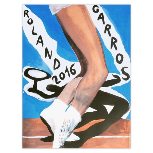 Marc Desgrandchampions Roland Garros Poster 2016