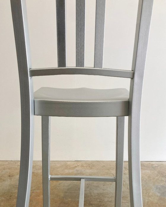 10x Alluminio 1006 Navy Design Sgabello da bar – Sgabelli da bar, Aluminium, Modern (photo 4 of 12)