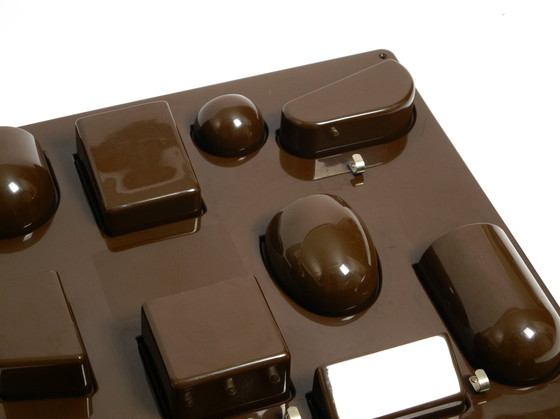 Image 1 of 70s Uten.Silo van Dorothee Maurer-Becker | M-Design Production in donkerbruin