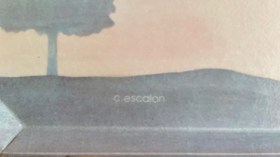 Image 1 of Catherine Escalon DIENBLAD VINTAGE FIBREGLAS