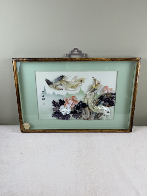 Image 1 of Pannello asiatico in madreperla