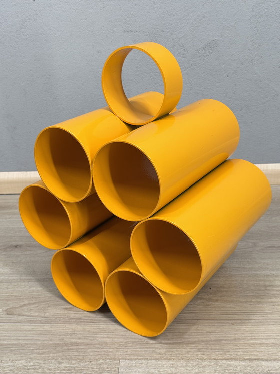 Image 1 of Portabottiglie / portariviste Space Age Vintage OPAL Möbel