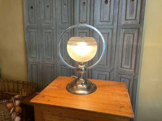 Image 1 of Lámpara de escritorio Lámpara de mesa Art Déco 1930 Francesa
