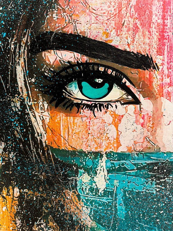 Image 1 of GONGAS - Sweet Sinner - Artist canvas