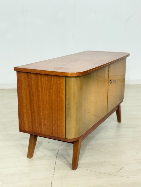 Image 1 of Vintage ladekast / woonkamerkast / halkast / dressoir in mid-century stijl