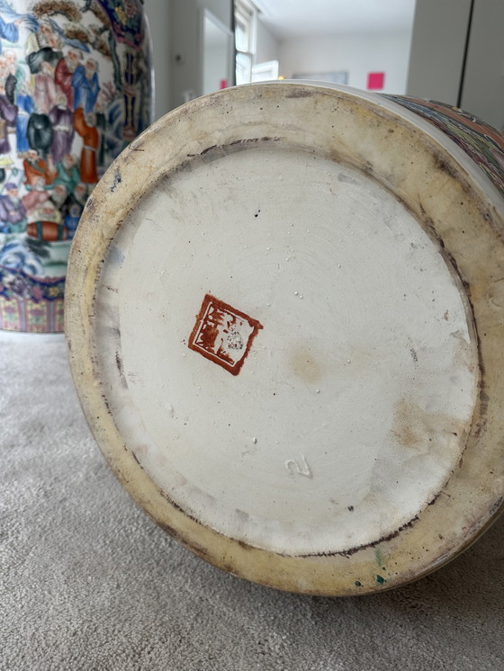 Image 1 of XL Chinese floor vases 