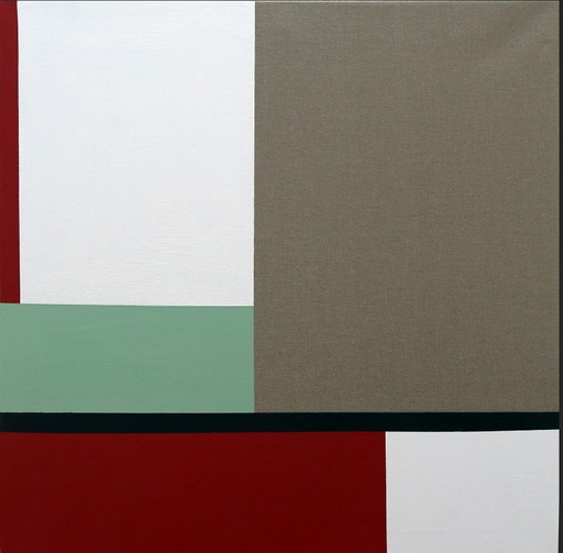 Artist painting - Tessa L.ESCOBAR - Equilibrio