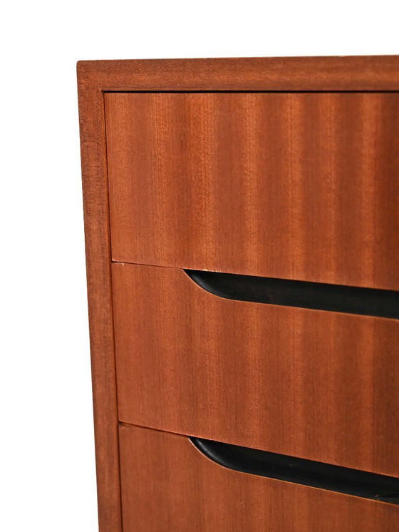 Image 1 of Cassettiera scandinava in mogano degli anni '50