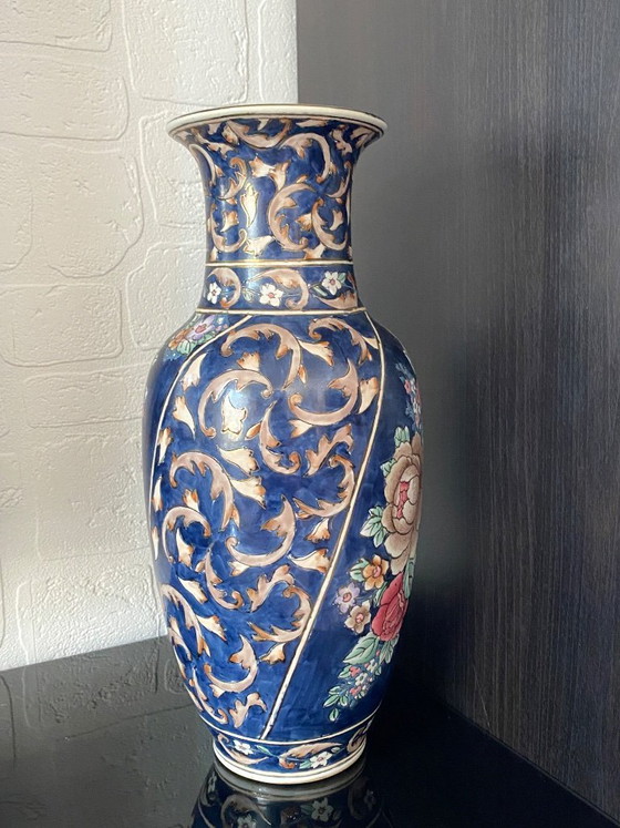 Chinese vase h 37 – Ceramic (photo 3 of 6)
