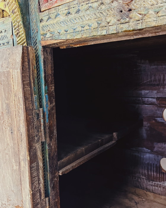 Image 1 of Antique Bridal Chest from India