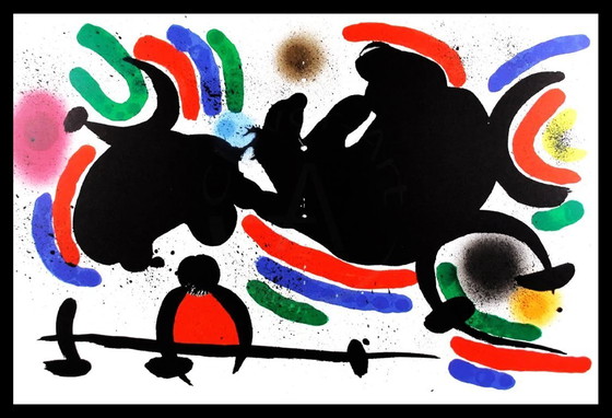 Image 1 of Miró, Joan - Litografia Original IV - Wvz: Mourlot 860 - Kleurenlitho
