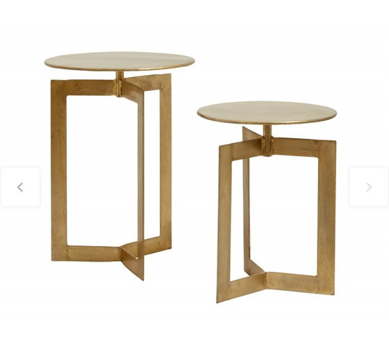 Image 1 of Set da tavolino Nordal Nyasa in oro
