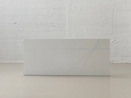 Image 1 of Geometric relief work by Rolf Forster, 1992