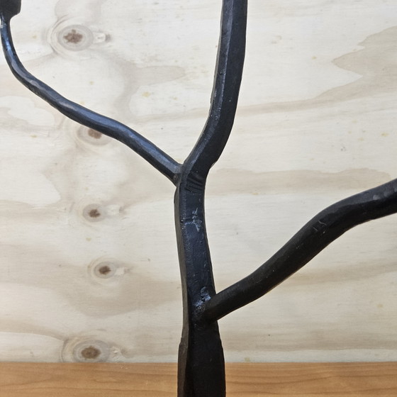 Albero portacandele in ferro battuto biologico fatto a mano (3 candele) – Iron (photo 7 of 15)