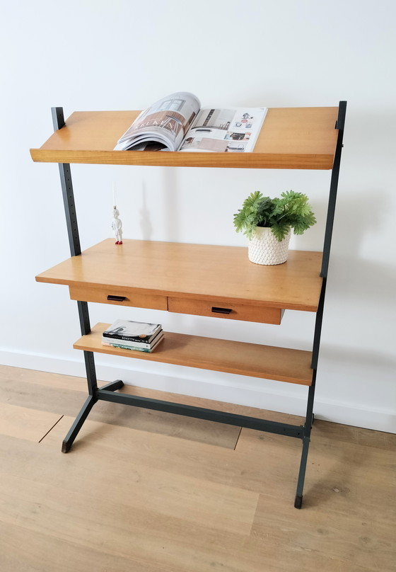Image 1 of Vintage Modular Freestanding Wall System, Secretaire Olof Pira