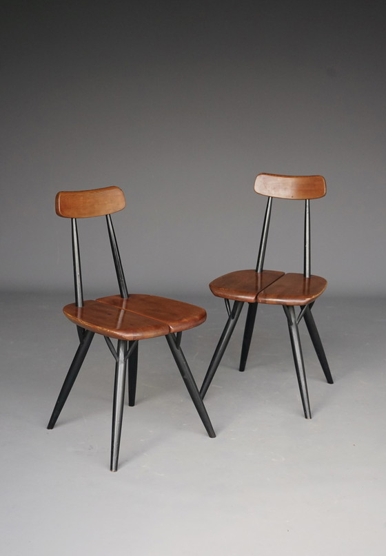 Image 1 of Pirkka Chairs by Ilmari Tapiovaara for Laukaan Puu. 1950s