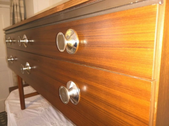 Credenze di Avalon, anni '60 – Legno, Cromo, Mid Century Modern (photo 5 of 6)