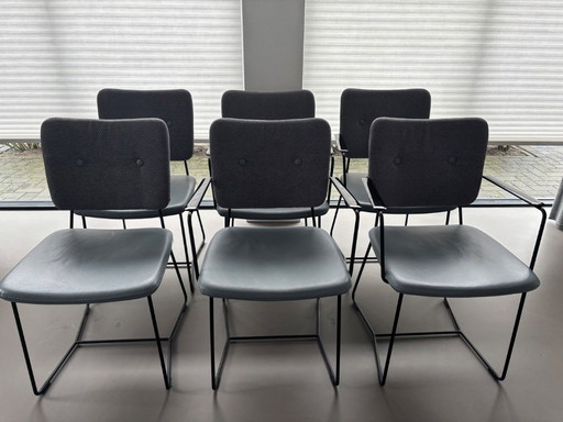 Sillas de comedor, seis piezas