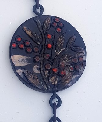 Image 1 of Mid-Century Ceramic Wall Hanging