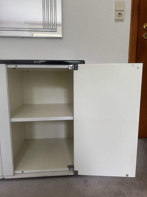 Interlübke Ladekast Designklassieker Wit Zwart, Ladekasten, Hout, Metaal, Modern (foto 11 van 12)