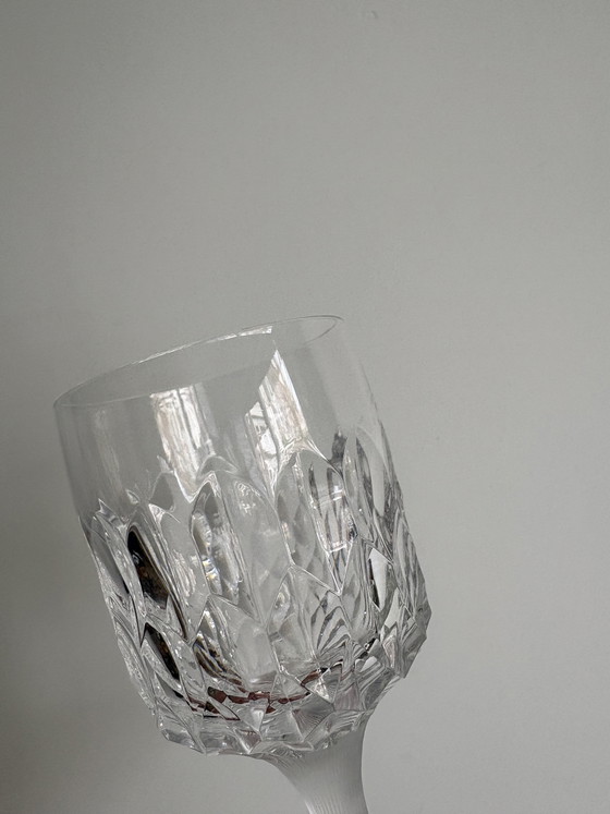 Image 1 of Verres à vin en cristal vintage Peill & Putzler 3x