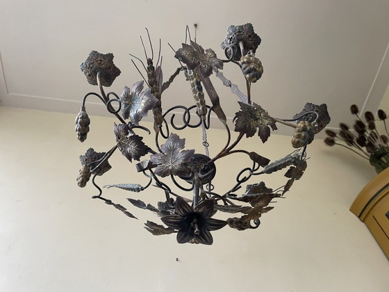 Image 1 of Unique Harvest Lamp Church Lamp Lamp for candles French antique