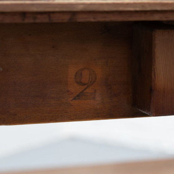 Verlengbare Art Deco Eettafel 30's – Wood (photo 17 of 17)