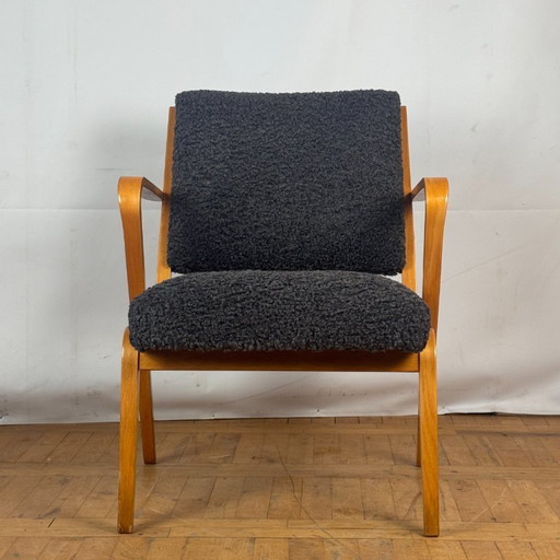Refurbished DDR easy chair designed by Selman Selmanagić in 1958