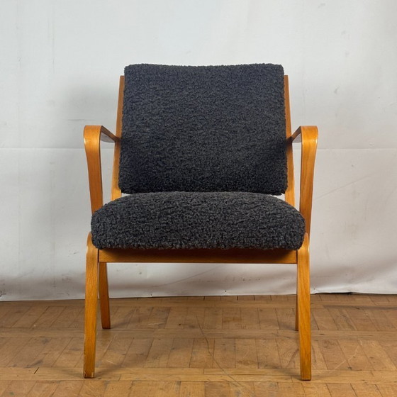 Image 1 of Refurbished DDR easy chair designed by Selman Selmanagić in 1958