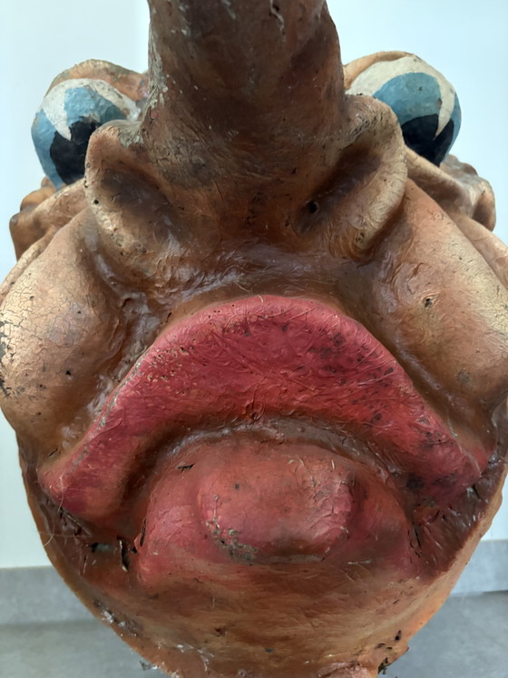 Image 1 of Authentiek Belgische Folklore - Karakteristieke Carnavalskop