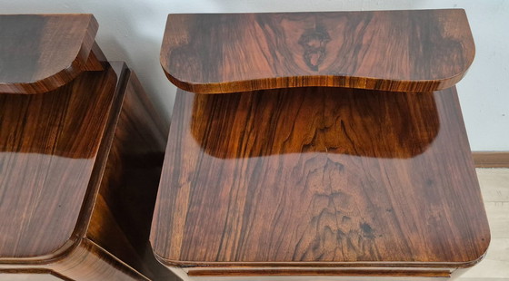 Image 1 of Venetian Art Deco Nightstands 1939