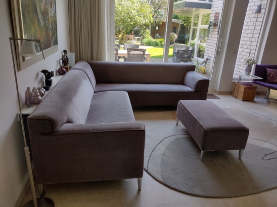 Image 1 of Zu verkaufen: Ecksofa Pode Insert (Leolux) und passender Hocker