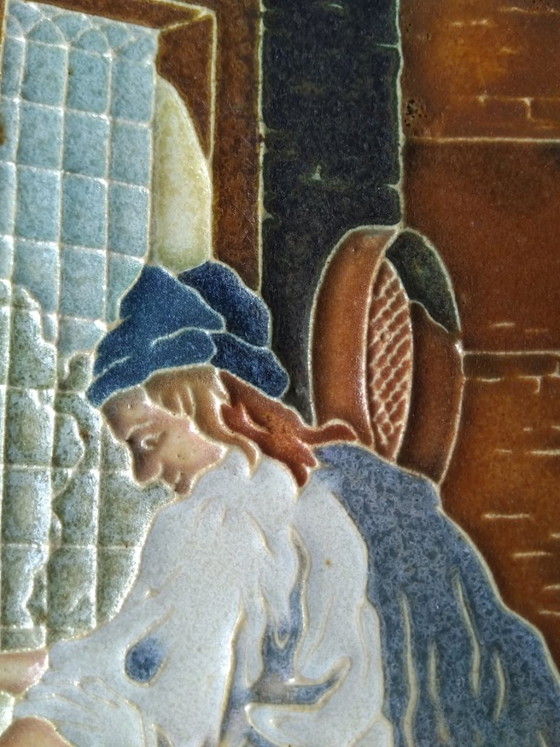 Image 1 of Porceleyne Fles Delft carrelage cloisonné Zeelandia
