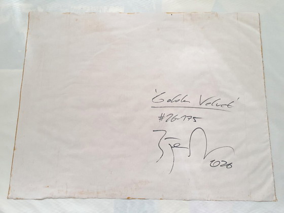Jürgen Angeler - Golden Velvet – Dipinti e disegni, Canvas, Abstract (photo 8 of 14)