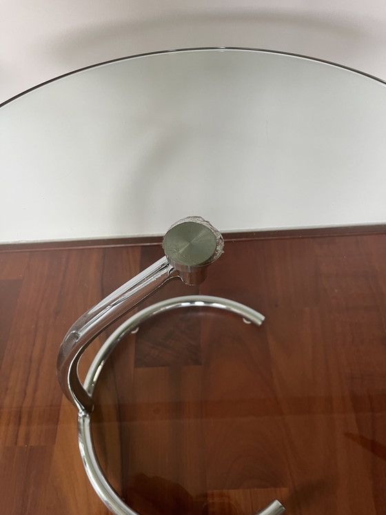 Image 1 of 2 glass side tables