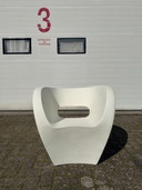 Sedia da giardino Moroso Little Albert bianca