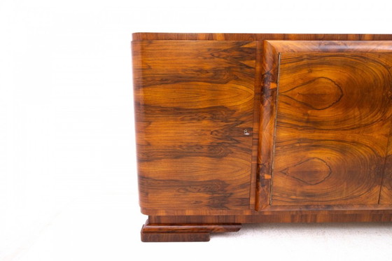 Image 1 of Buffet Art déco des années 1940, Pologne.