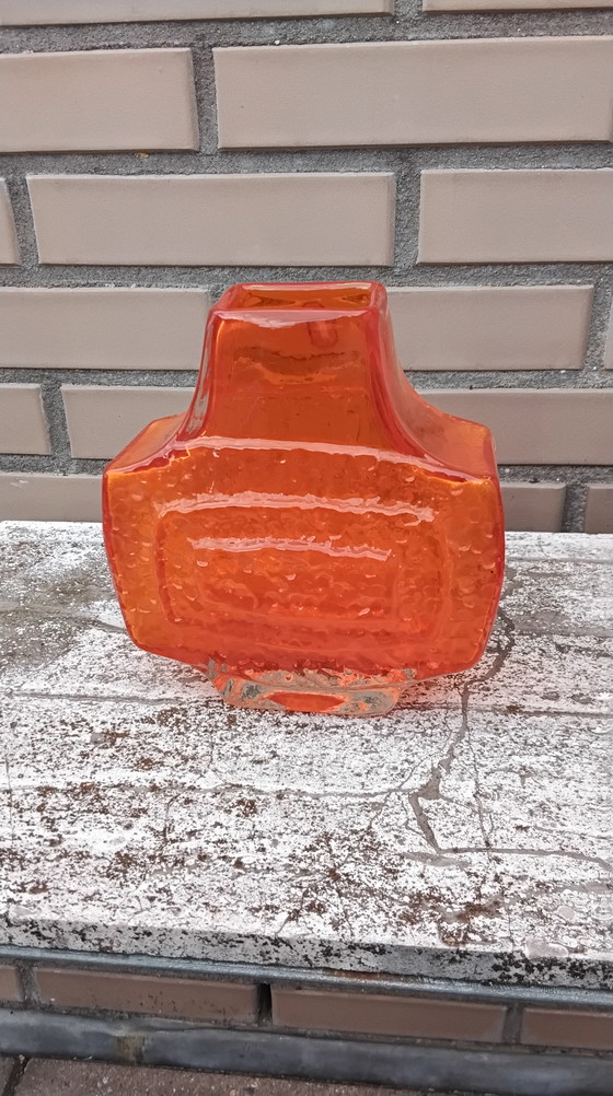 Image 1 of Glas object, oranje